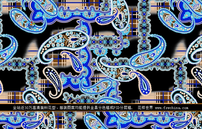 佩茲利 佩斯利 印花花型 面料圖案 佩茲利 佩斯利 印花花型 面料圖案